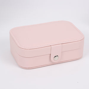 Portable jewelry storage box, large capacity jewelry rings – alternate view