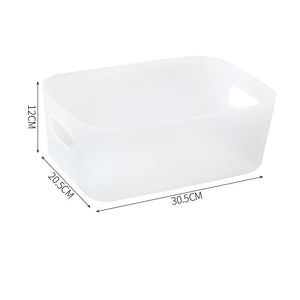 Plastic Storage Basket Bathroom Cosmetics Storage Basket Kitchen – alternate view