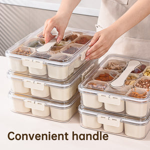 9-Piece Divided Refrigerator Organizer Tray – alternate view