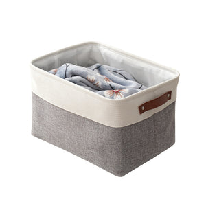 Thickened foldable portable clothing storage basket books snacks – alternate view
