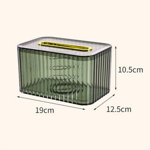 Decorative Pop-Up Tissue Box Cover – Orange