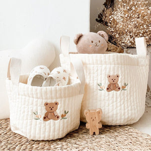 Hanging Crib and Diaper Organizer – Olive