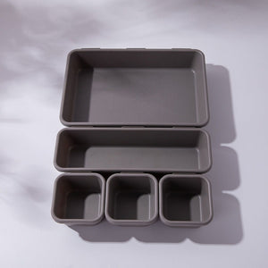 8-Piece Adjustable Drawer Organizer Tray Set – alternate view
