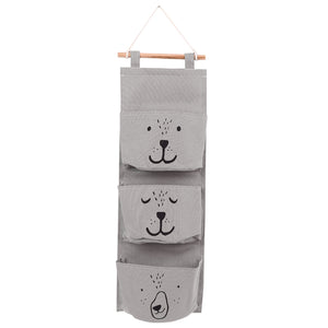 3-Pocket Hanging Handbag Organizer – Green