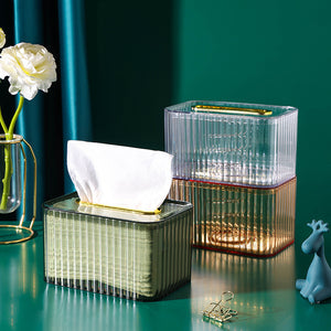 Decorative Pop-Up Tissue Box Cover – alternate view