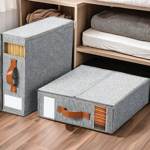 Compact Foldable Storage Cubes for Linens – alternate view