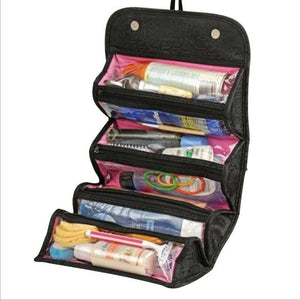 Travel storage bag cosmetic bag Roll-N-Go Cosmetic Bag organizer – alternate view