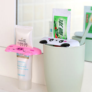 Animal-Shaped Toothpaste Tube Squeezer – White