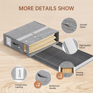 Compact Foldable Storage Cubes for Linens – alternate view