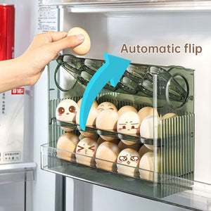 Multi-Tier Refrigerator Egg Organizer – alternate view