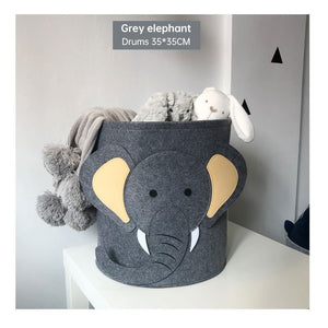 INS Cartoon Storage Basket Baby Dirty Clothes Basket Children's Toy – Little Hedgehog