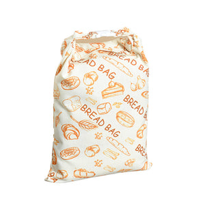 Reusable Beeswax Bread Bags – Natural Beeswax-Lined Cotton Bags for – alternate view