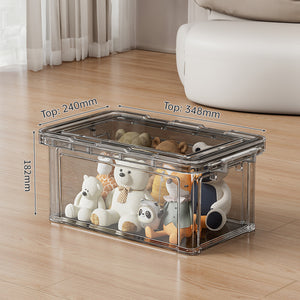 Large Clear Stackable Storage Box – A