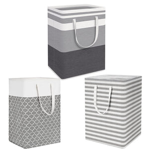 Collapsible Fabric Laundry Hamper Clothing Storage Basket – alternate view