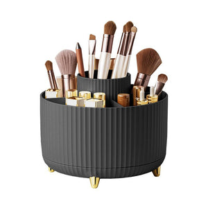 Home desktop rotatable dustproof large capacity pen holder storage – alternate view