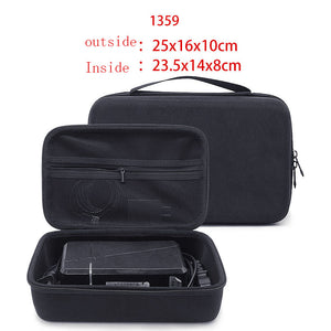 Hard Shell Digital Gadgets Storage Bags for Power Adapter HDD Power – alternate view
