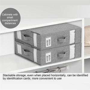 Windowed Bed Linen Storage Box – alternate view