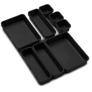 8-Piece Adjustable Drawer Organizer Tray Set – alternate view