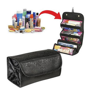 Travel storage bag cosmetic bag Roll-N-Go Cosmetic Bag organizer – alternate view