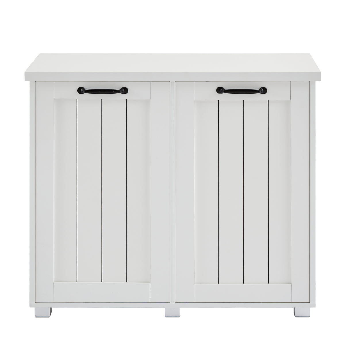 Dual-Compartment Tilt-Out Waste Cabinet – alternate view