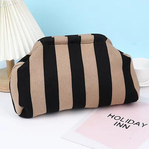 Cloud Bag Large Capacity Storage for Everyday Versatile Makeup Bag – Orange powder
