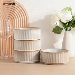 16-Piece Reactive Glaze Stoneware Dinnerware Set