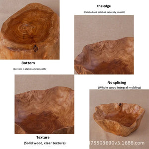 Solid Wood Serving Tray and Bowl
