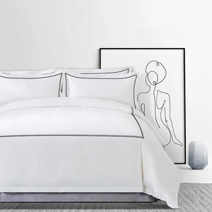 400-Thread-Count Cotton Hotel Bedding Set