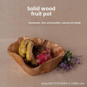 Solid Wood Serving Tray and Bowl