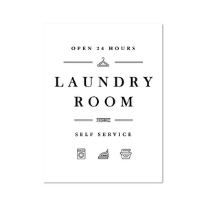 Laundry Care Guide Wall Art Print – CPH6765
