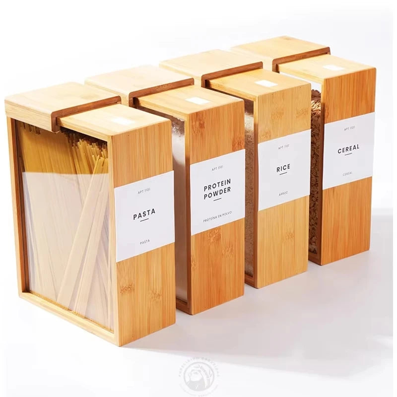 Modern Tall Pasta and Pantry Storage Container