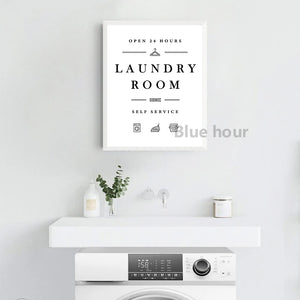 Laundry Care Guide Wall Art Print – CPH5195