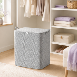 Large Lidded Duvet and Blanket Storage Bag – alternate view