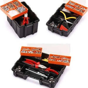 Large-Capacity Multi-Compartment Tool Box