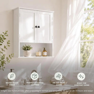 Wall-Mounted Bathroom Medicine Cabinet – alternate view