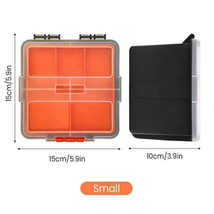 Large-Capacity Multi-Compartment Tool Box