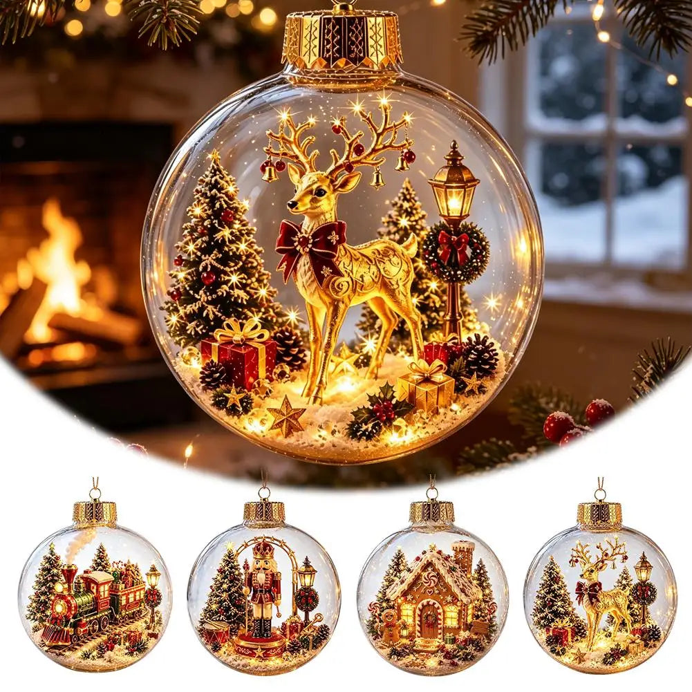 Glowing Christmas Story Ornament
