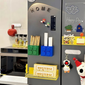 Magnetic Refrigerator Storage Organizer