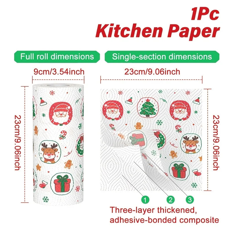 Christmas Paper Towel Holder