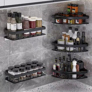 No-Drill Corner Shower Storage Shelf – alternate view