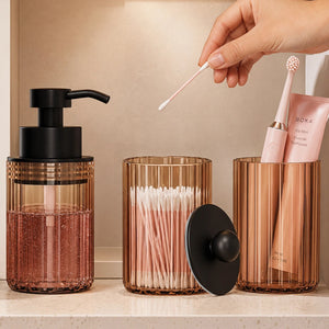 3-Piece Bathroom Countertop Accessory Set – alternate view