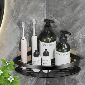 No-Drill Corner Shower Storage Shelf – alternate view
