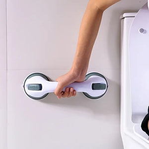 Suction-Cup Bathroom Safety Grab Bar