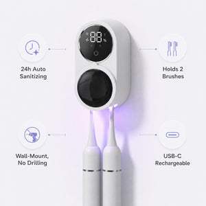 UV Toothbrush Sanitizer – alternate view