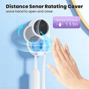 Rechargeable Sensor Toothbrush & Razor Holder with Drying Function