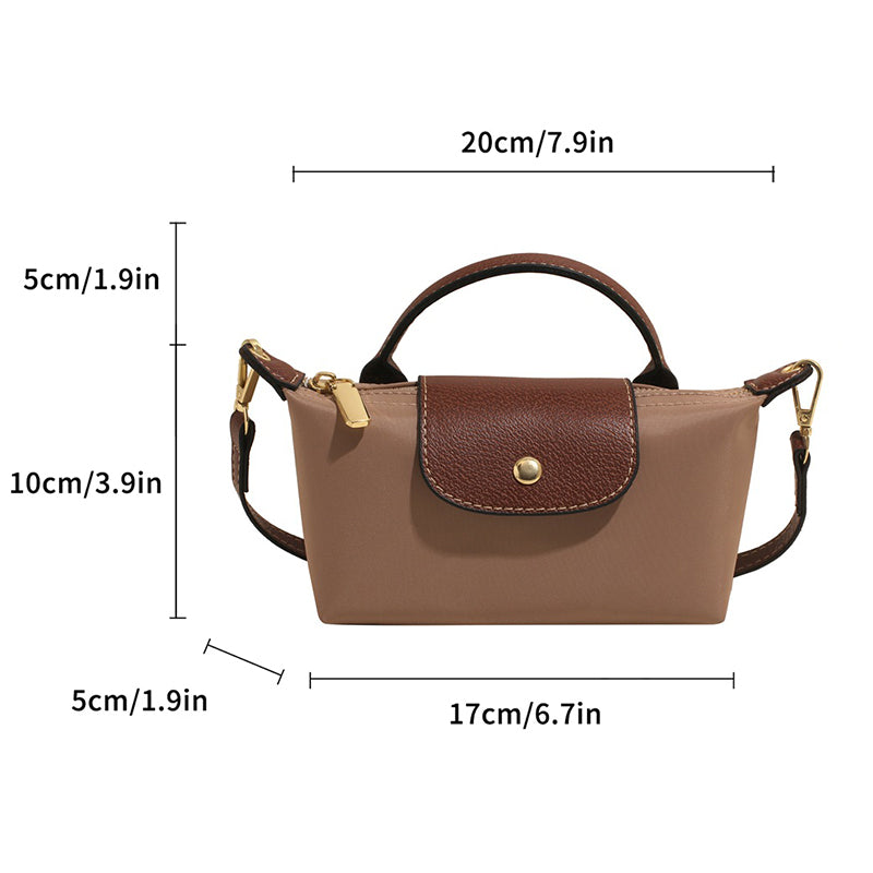 Mini Nylon Dumpling Crossbody Bag – alternate view