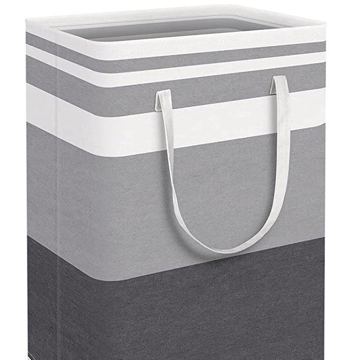 Collapsible Fabric Laundry Hamper Clothing Storage Basket – alternate view