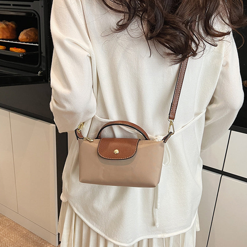 Mini Nylon Dumpling Crossbody Bag – alternate view