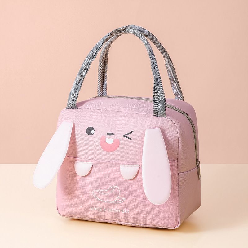 Portable Insulated Thermal Picnic Food Lunch Bag Box Cartoon Tote – alternate view