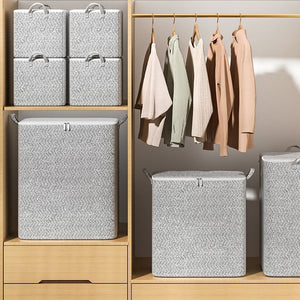 Large Lidded Duvet and Blanket Storage Bag – alternate view